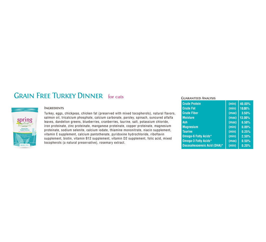 Fresh Grain Free Turkey Dinner