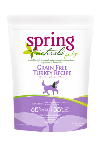 Spring naturals dog deals food