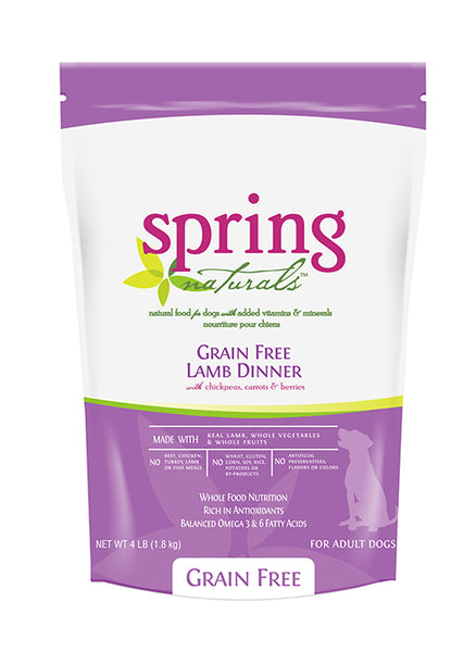 Spring naturals 2025 dog food