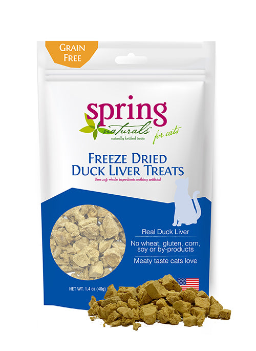 Freeze-Dried Duck Liver Cat Treats