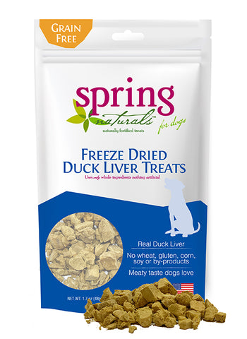 Freeze-Dried Duck Liver Dog Treats