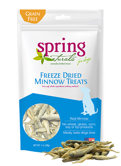 Freeze-Dried Minnow Dog Treats