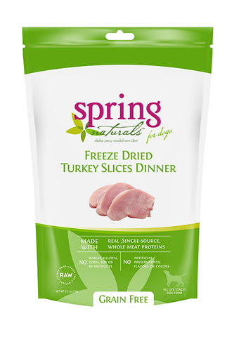 Grain Free Freeze-Dried Turkey Slices Dinner